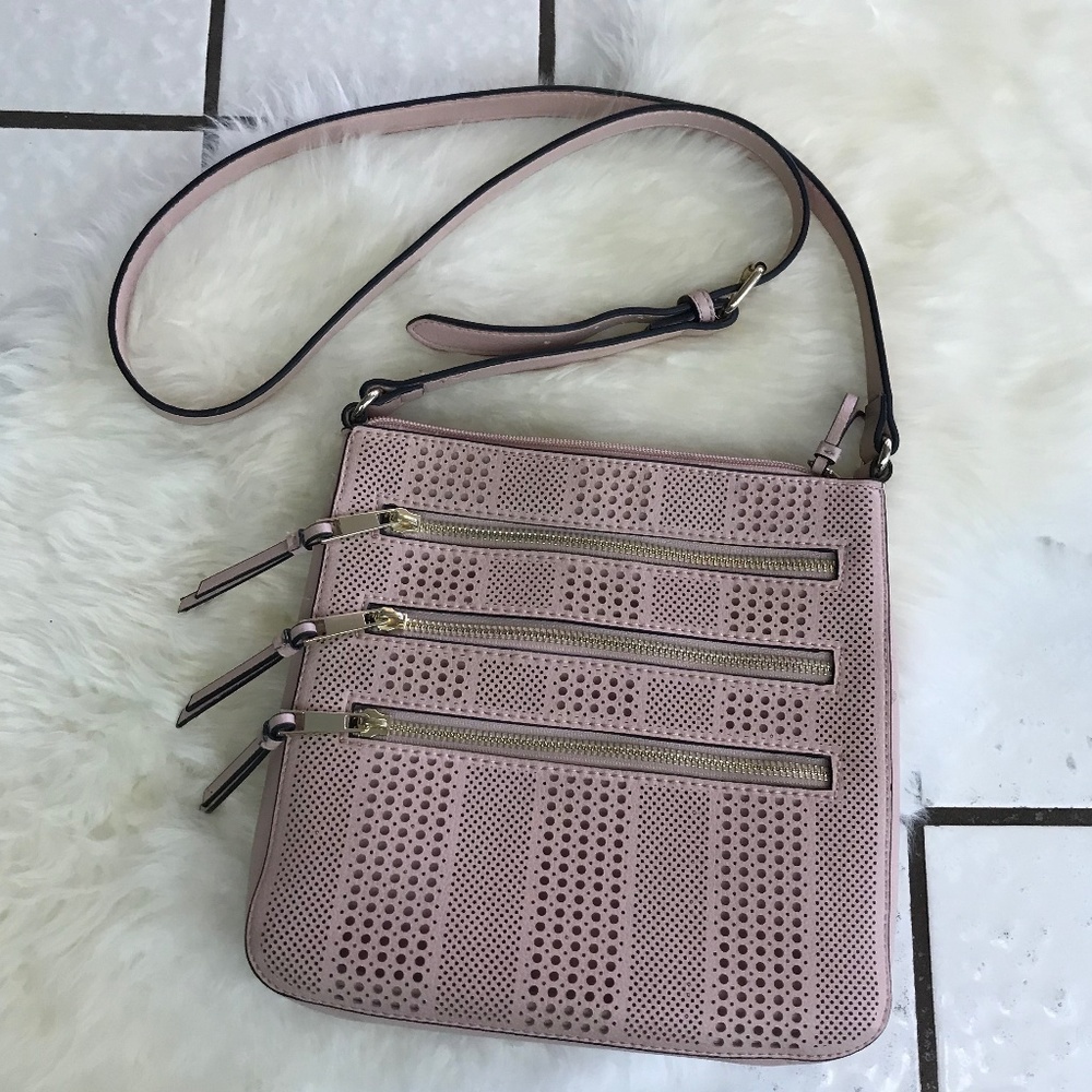 Perforated Crossbody Bag